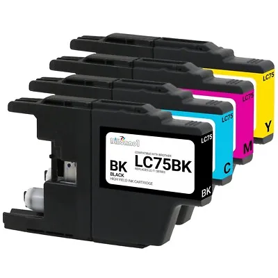  Brother LC75 Ink Cartridge For MFC J625W J825DW J835DW • $8.50