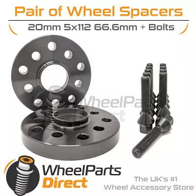 Spacers & Bolts 20mm For Merc E-Class E55 AMG [W210] 98-02 On Aftermarket Wheels • $55.48