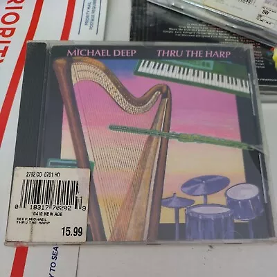 Thru The Harp - Music CD - Michael Deep -   - Higher Octave Music BRAND NEW • $14.99