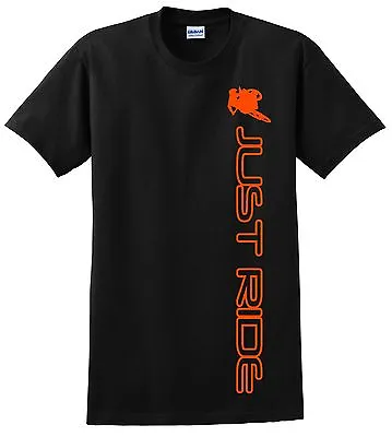 Just Ride Motocross Youth T Shirt Mx Child Ktm Sx50 Kx65 Moto Supercross   • $19.99