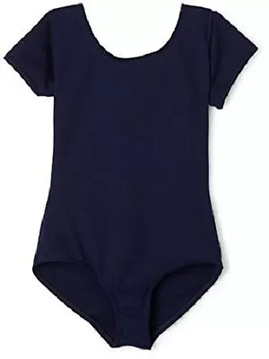 Mondor 496 Child's Toddler Extra Small (2-4) Navy Blue Short Sleeve Leotard • $9.99