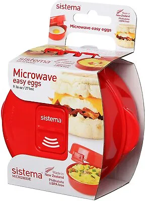 Sistema Easy Eggs To Go Microwave Egg Cooker • $13.99