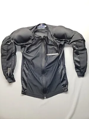 Bohn Body Protection Shirt Jacket Mens XS Black Motorcycle Body Armor Nylon  • $42.99