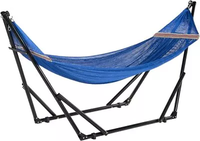 $64.99 • Buy Hammock Swing Hammock Portable With Stand Included Outdoor Hammock Foldable
