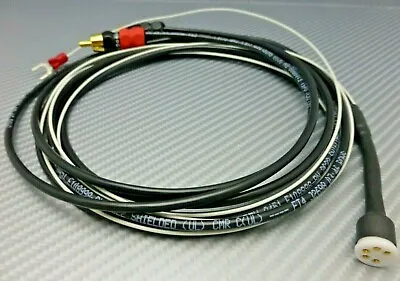 Cardas Belden 1.5 Meter Tone Arm Phono Cable 5 Pin Female DIN To Wireworld RCAs • $89.99