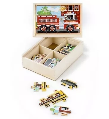 Melissa And Doug - 4 X 12 Piece Jigsaw Puzzle - Vehicles • $24.14