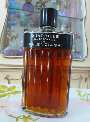 VTG 1950s Balenciaga QUADRILLE Eau De Toilette EDT Splash 4 Oz 118ml SEALED  • $395