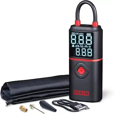 VIAIR EVC Rechargeable Tire Inflator Portable Air Compressor With LED Light • $76.64