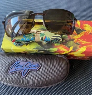 $115 • Buy Maui Jim Light House H423-26 Rootbeer Frame / Bronze Polarized Lenses NEW*