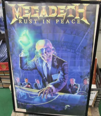 Megadeth Poster New 2022 Rare Collectible Oop Live • $13.99