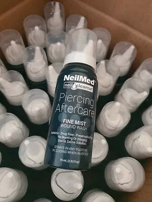 NeilMed Piercing Aftercare Fine Mist Body Piercing / Saline Spray Wound Wash • £10