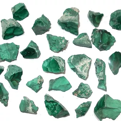 Malachite Part Polished Mineral Specimen Raw Natural Rough Crystal • £3.62