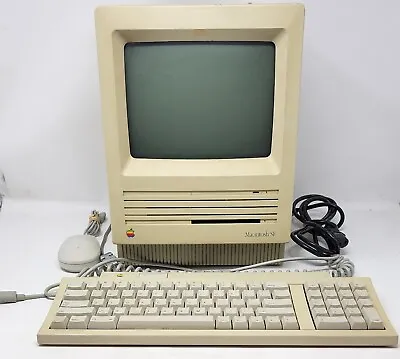 Vintage Apple Macintosh SE Computer Complete Powers On Doesn’t Boot M5011 1980s • $299.95