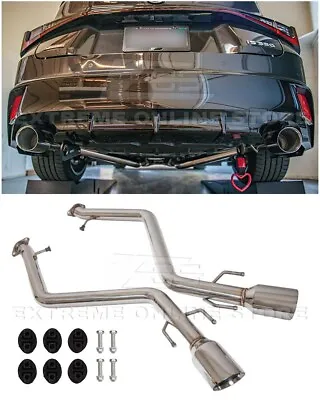 For 21-Up Lexus IS300 IS350 Muffler Delete Axle Back Dual Tips Exhaust Pair • $3259.98