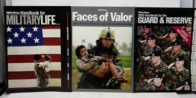 Military Times: 2003 Handbook For Guard & Reserve-Faces Of Valor-Handbook Milita • $24.95