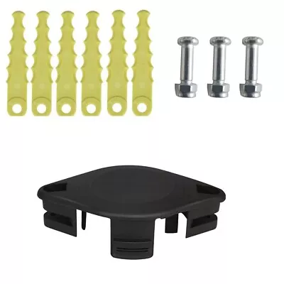 Trimmer Head 2 In 1 Pivoting Fixed Line For Ryobi 18V 24V 40V With 6 Blades • $22.44