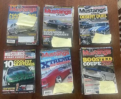 Modified Mustangs & Fords Magazine Lot (45)-2008 2009 2010 2013 &2014   • $25