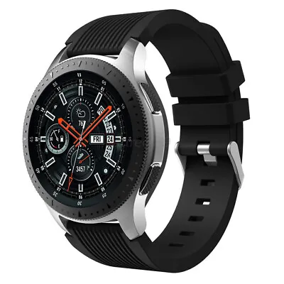 Sport Silicone Bracelet Wrist Band For Samsung Galaxy Watch 46mm SM-R800 Strap • $15.80