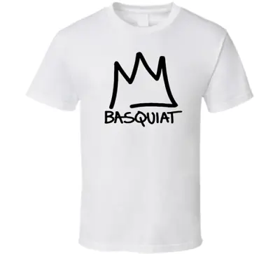$18.99 • Buy Jean-Michel Basquiat Crown Abstract Tshirt Men's Free Shipping