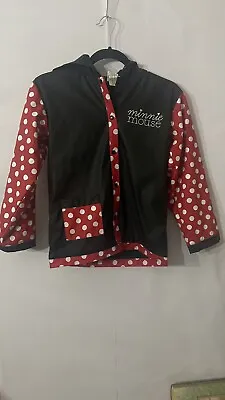 Disney Minnie Mouse Girl- Water Resistant Jacket Size M/L  • $15
