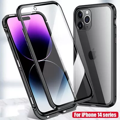 Hybrid 360° Case Tempered Glass Case Cover For IPhone 15 14 13 12 Pro Max 11 • £10.79