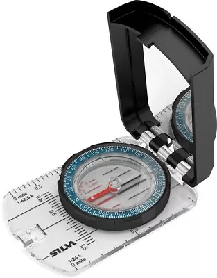 Silva Guide 2.0 Compass Waterproof Mirror Sighting Turnable Housing 4-Hour Night • $35.99