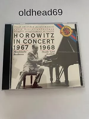 Horowitz In Concert 1967 - 1968 - Audio CD By Vladimir Horowitz - Near Mint • $5.95