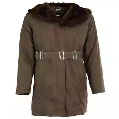 Romanian Military O.D. Trench/Rain Coat W/liner M To XL Grade 1 Free Shipping • $57.99