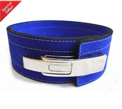 £19.99 • Buy Weight Power Lifting Leather Lever Pro Belt Gym Training Power Lifting 