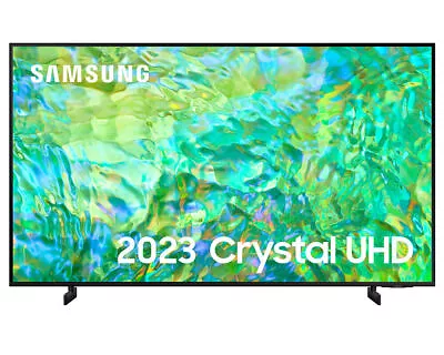 43 Inch Samsung Crystal CU8000 Crystal Ultra HD LED LCD 4K HDR Smart TV • £323.99