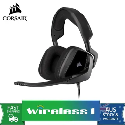 $129.79 • Buy Corsair Void Elite 7.1 Surround Sound USB Gaming Headset - Carbon