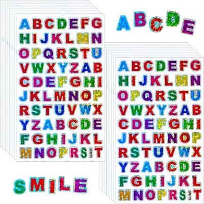 9.5*15.5cm Glitter Letter Stickers  For Greeting Cards • $13.35