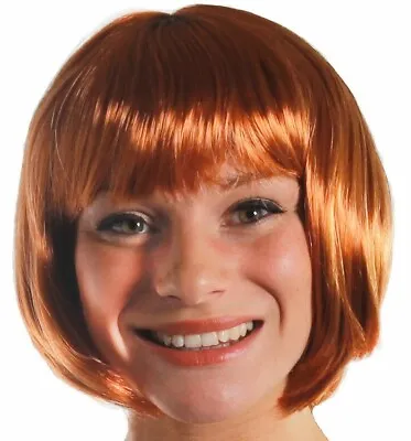 Ladies Ginger Bob Wig Fancy Dress Accessory • £7.99