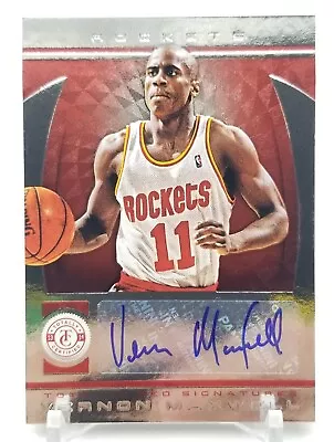 2013-14 Totally Certified VERNON MAXWELL Totally Red Signatures /99 Hou Rockets • $16.88