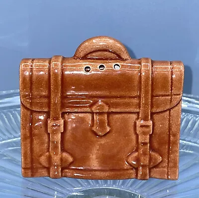 Briefcase Salt Or Pepper Single Shaker MCM 1950s Ceramic Businessman Case Bag • $8