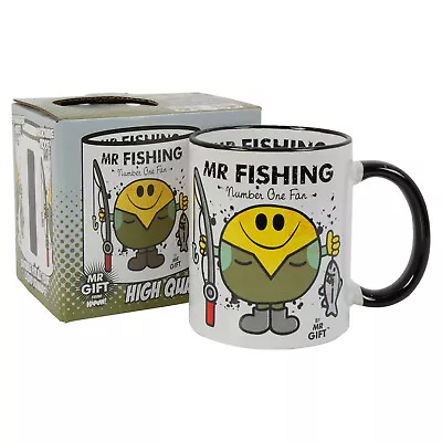 Fishing Mug - Gift For The World's No 1 Fisherman Angler Present For Dad Him Man • £8.95