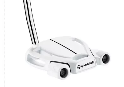 2024 TaylorMade SPIDER GHOST WHITE DB Putter 35  - Lamkin Sink Fit Skinny Grip • $300