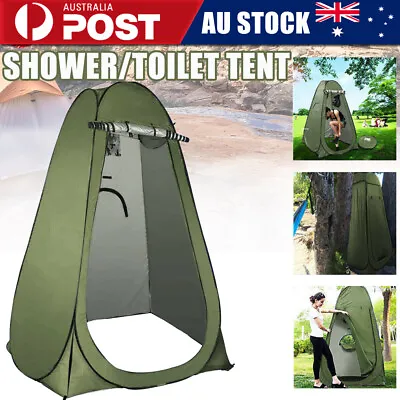$28.89 • Buy New Portable Pop Up Outdoor Camping Shower Tent Toilet Privacy Change Room AU 
