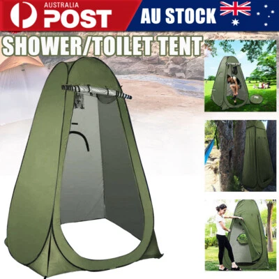 $28.89 • Buy New Portable Pop Up Outdoor Camping Shower Tent Toilet Privacy Change Room AU 