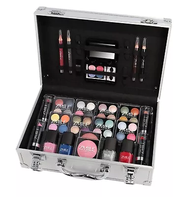 51pc Vanity Case Make Up Carry Box Travel Beauty Cosmetic BIG Storage Case VEGAN • £19.99