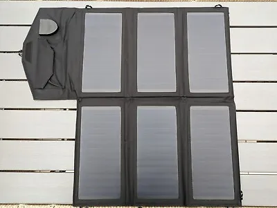 X-DRAGON 40W Foldable Solar Panel Portable Solar Charger With USB Charging • £75