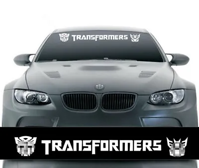 TRANSFORMERS Car Styling Rear Windshield Decal Vinyl Car Stickers For Decorative • $11.99