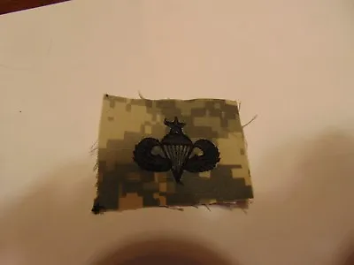 Genuine Us Military Insignia Patch Sew On Jump Wings Senior Paratrooper Acu Digi • $2.29
