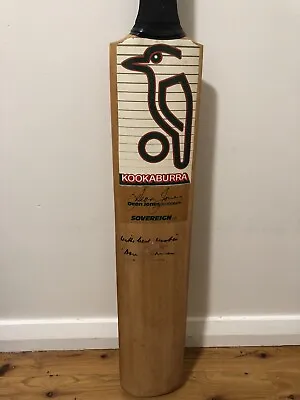 $1200 • Buy Dean Jones Sovereign Vintage Cricket Bat Signed By Sir Don Bradman