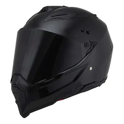 Full Face Motorcycle Helmet Dual Sport Off Road Motocross MX Dirt Bike ATV - DOT • $74.69