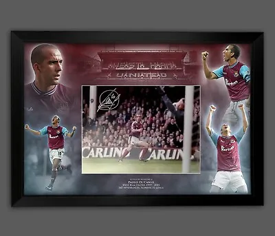 £129.99 • Buy Paolo Di Canio Signed West Ham Football Photograph In A Picture Mount Display