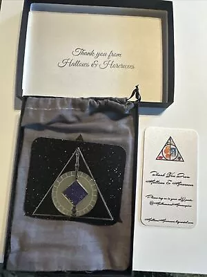 Harry Potter Pin Hallows & Horcruxes Deathly Hallows Resurrection Stone Elder • $65