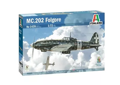 Italeri 1439 1/72 Scale Model Aircraft Kit WWII Italian Macchi MC.202 Folgore • $12.90