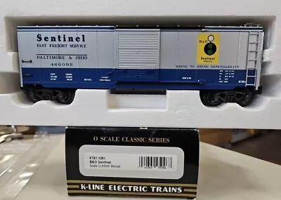 K-Line K761-1091  O Ga. Baltimore & Ohio Sentinel Classic Boxcar LN/Box (4D) • $29.95