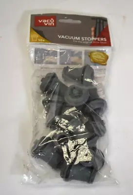 $19.99 • Buy Vacu Vin Wine Saver Vacuum Pump Extra Cork Stoppers ONLY Pack Of 12